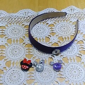 Snap Jewelry Headband with Snap Buttons